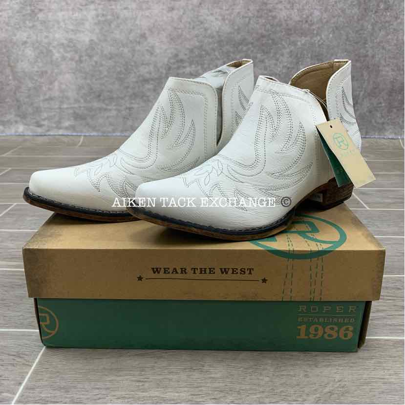 Roper Ava Open Side Western Fashion Bootie, Size 9.5