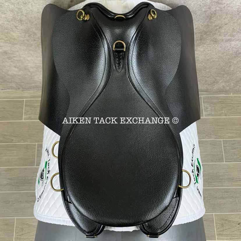 BT Crump Icelandic Saddle, 17.5" Seat, Narrow Tree, Wool Flocked Panels
