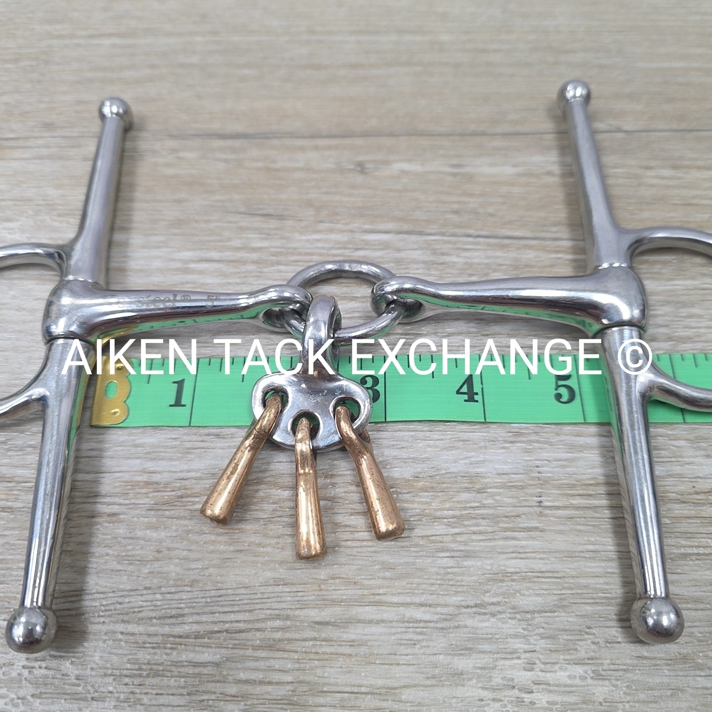 Korsteel Full Cheek Bit with Copper Keys 5"
