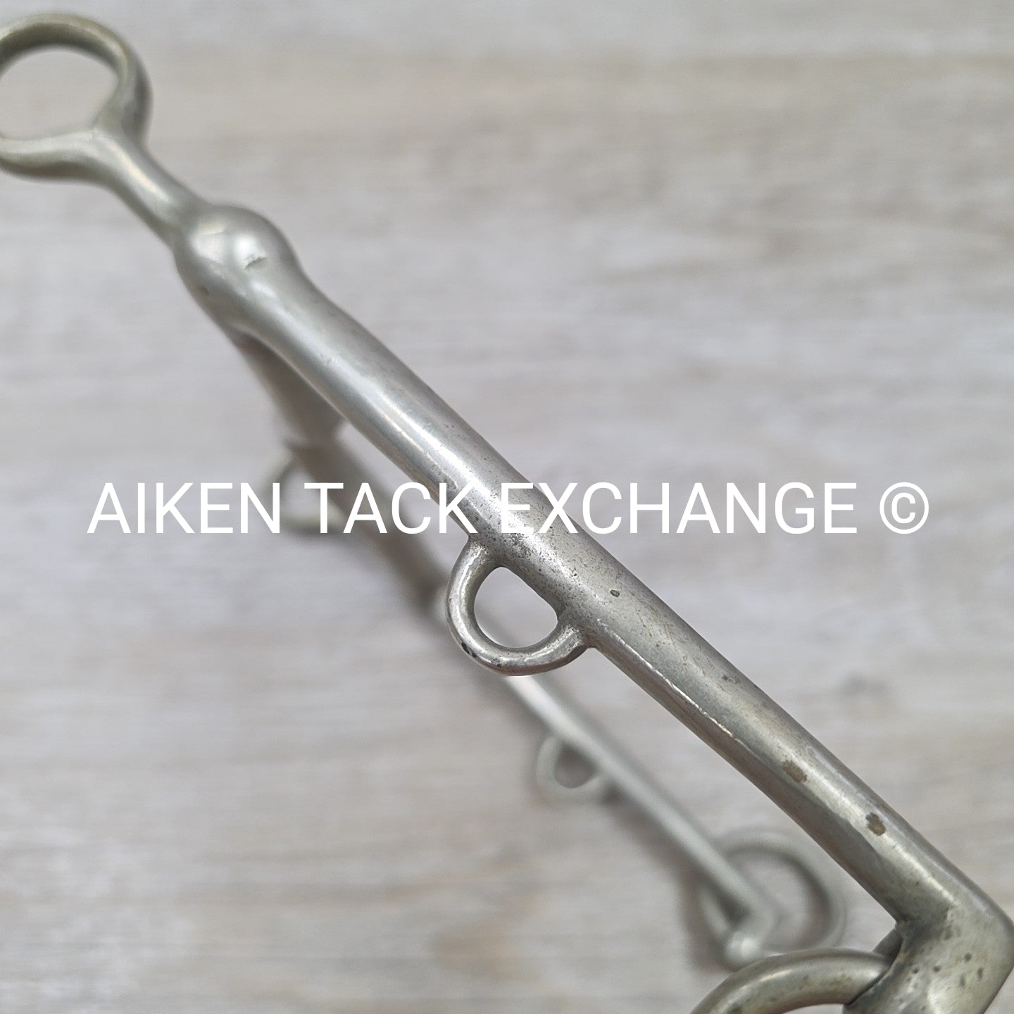 Never Rust Long Shank Bit 5" (No Hooks & Curb Chain)