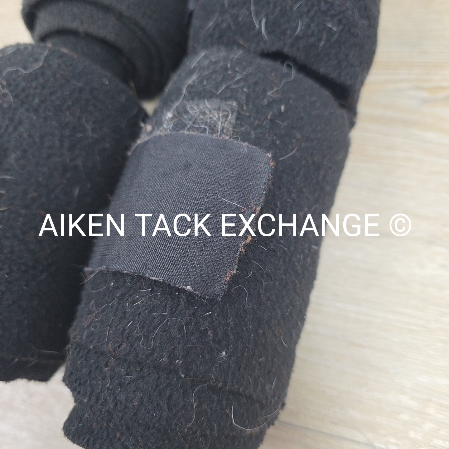 Centaur Fleece Polo Wraps, Black, Set of 4