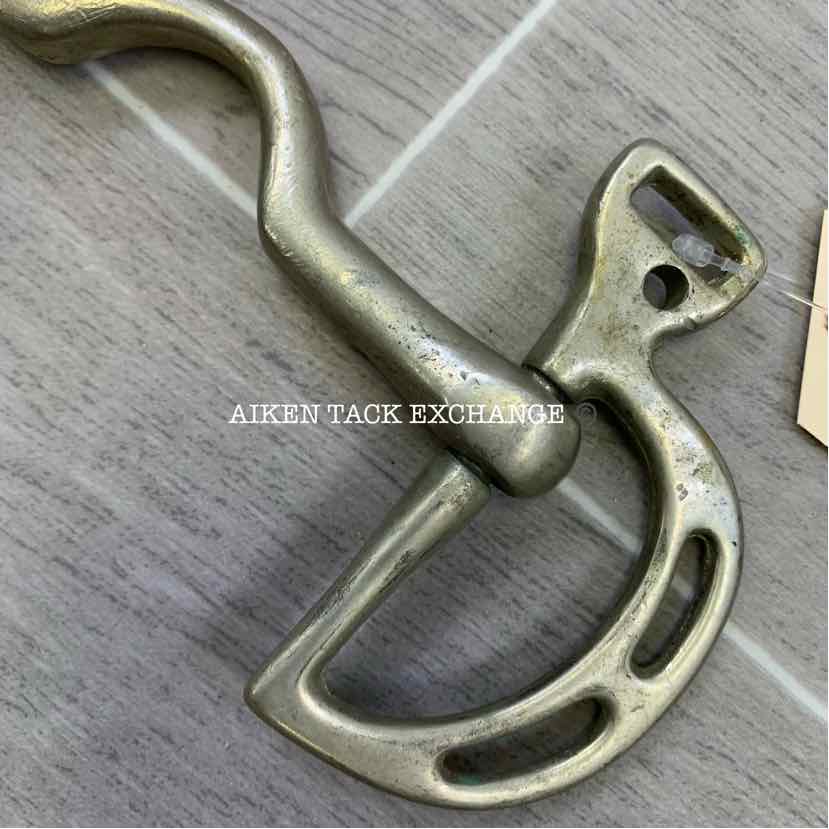 Nickel Mullen Mouth Uxeter Kimberwick Bit 5"