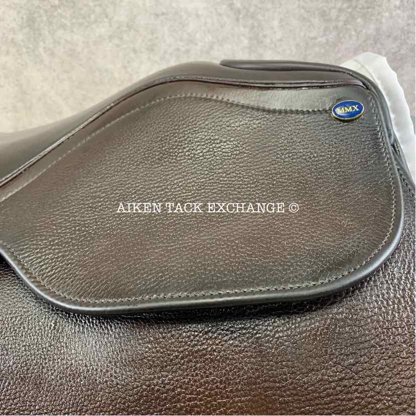 2017 Shively MMX Cut-Back Saddle Seat Show Saddle, 20" Seat, Adjustable Stirrup Bars