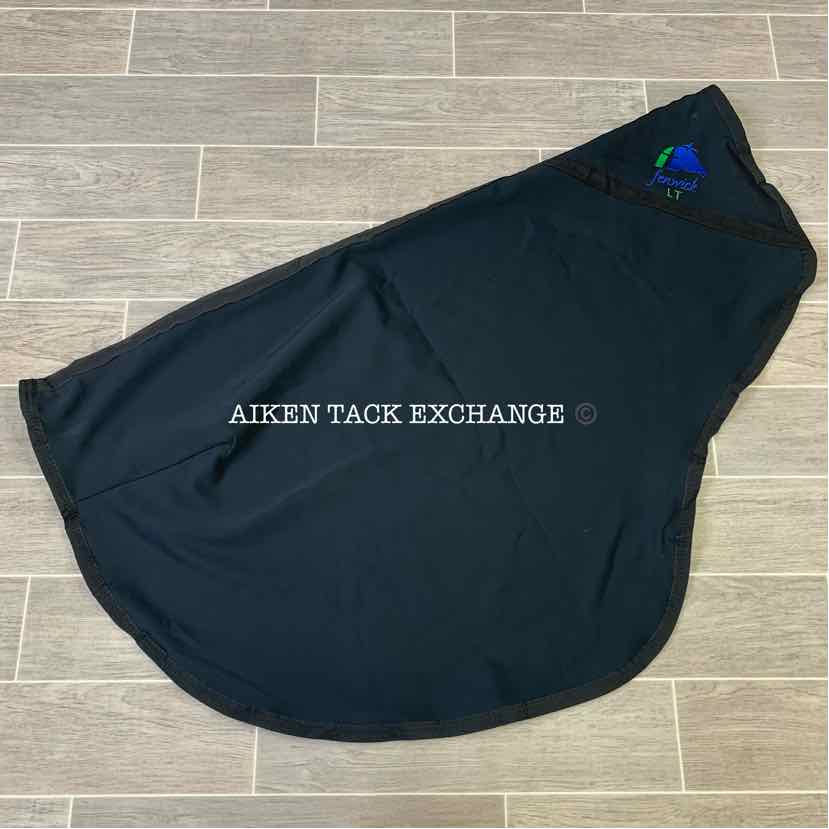 **CLEARANCE** Fenwick Equestrian LT Liquid Titanium Quarter Sheet, Black, Size M