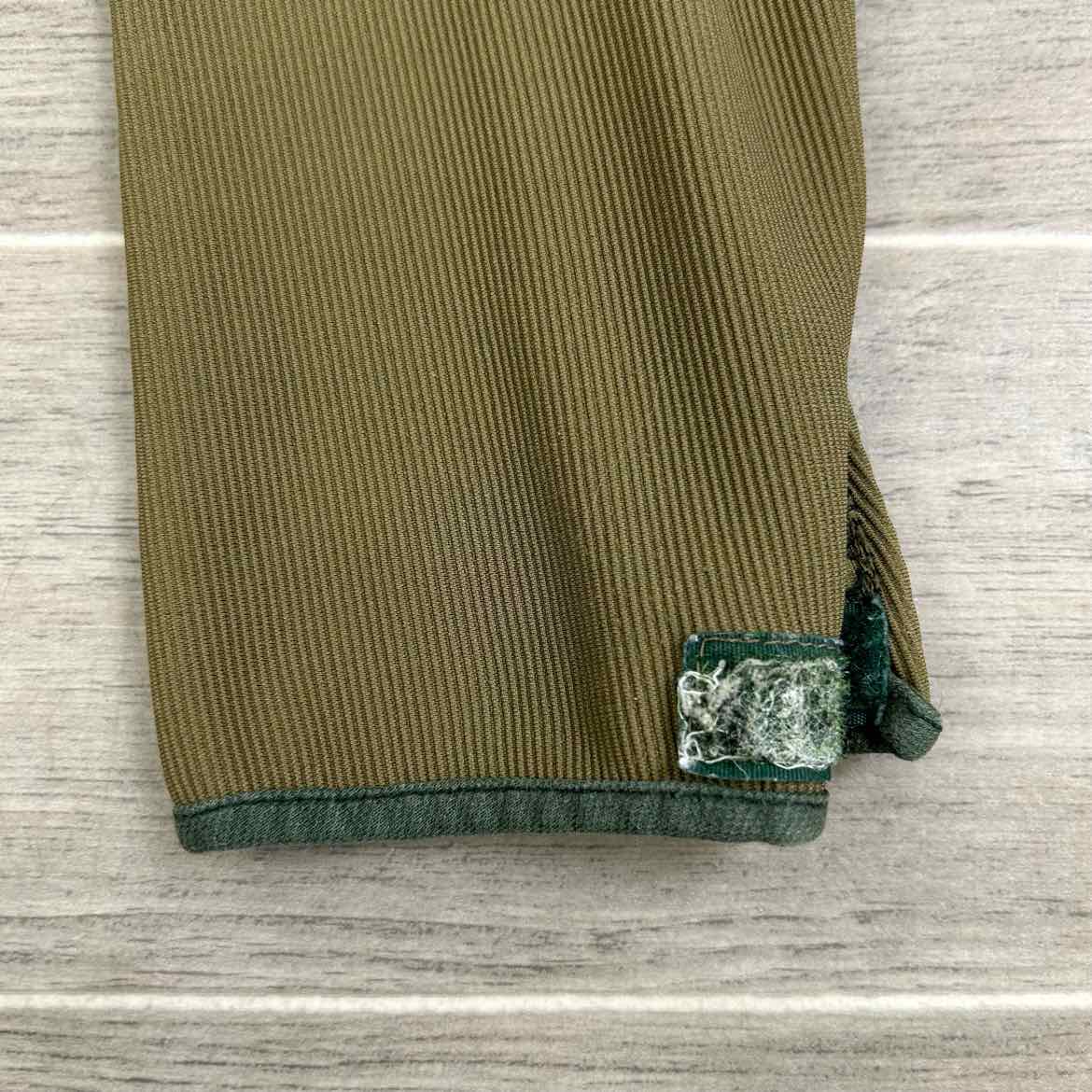 TuffRider Low-Rise Ribbed Knee Patch Breeches, Sage, Women's 26 L