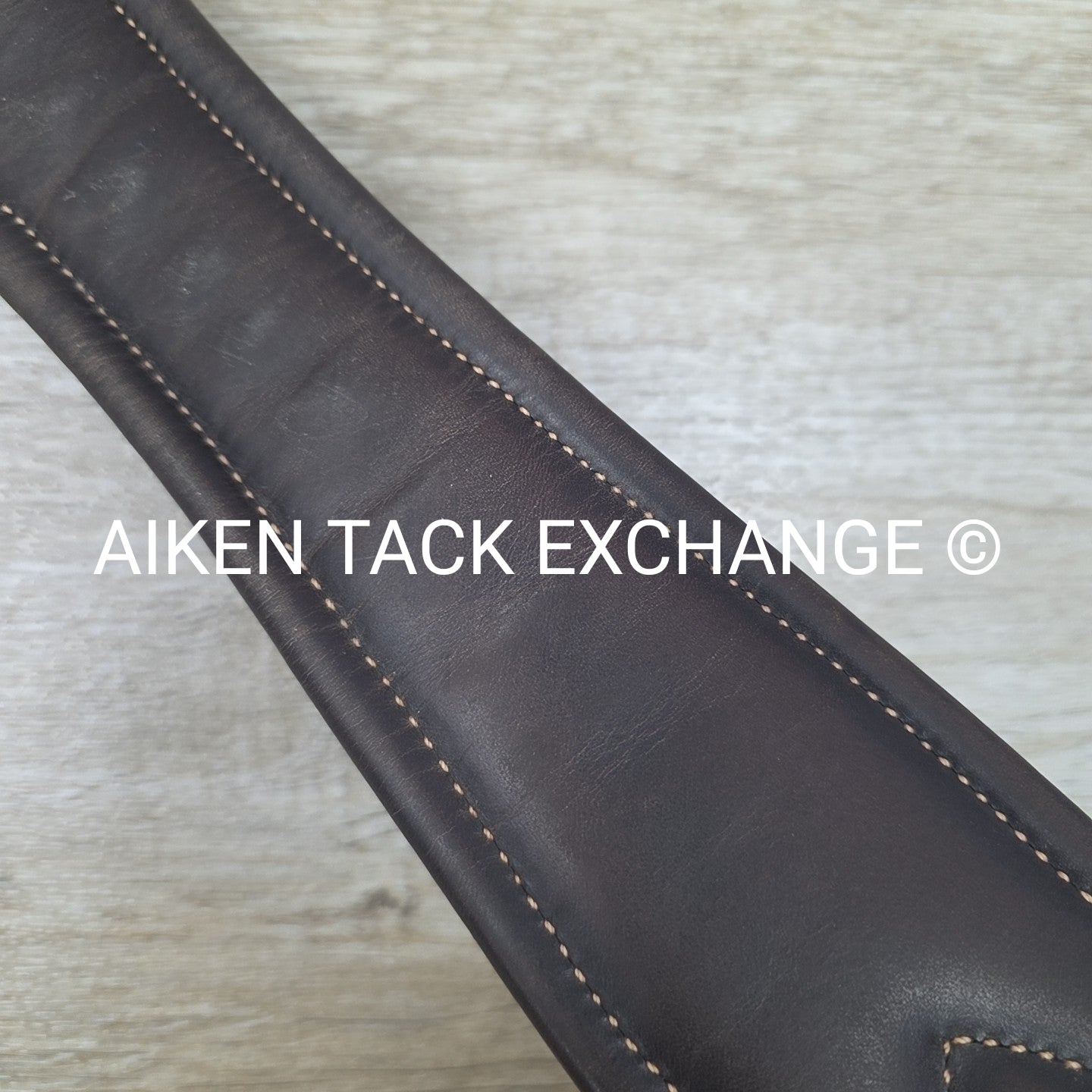 SmartPak Classic Hunter Girth with Double End Elastic, Brown, 48"