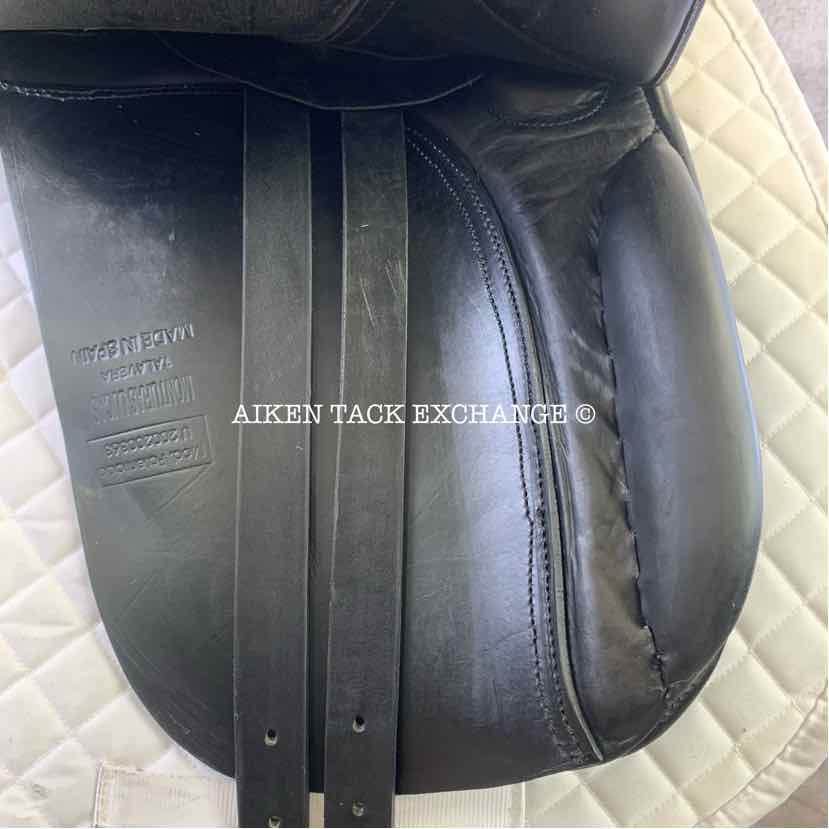 Monturas Lucas Talavera Dressage Saddle, 17.5" Seat, Medium Wide Flex Tree, Foam Panels