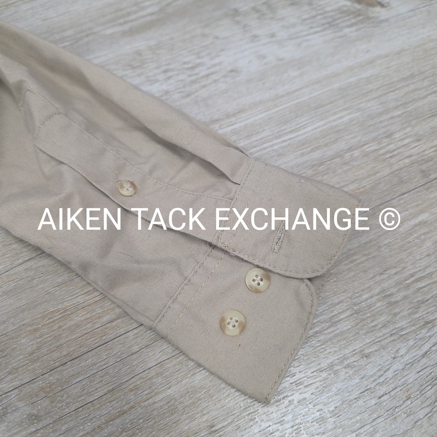 Aiken Hounds Long Sleeve Button Down Top, Size Small