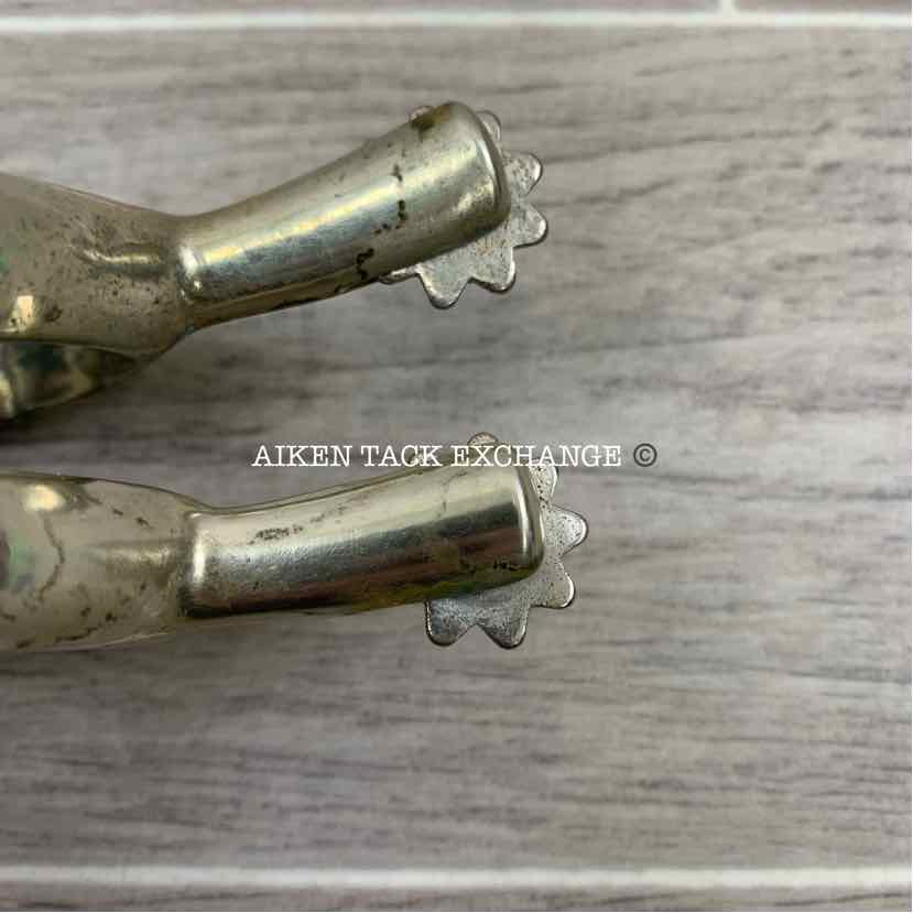 Herm Sprenger German Silver Rowel Spurs