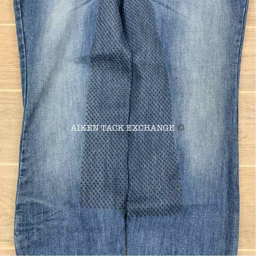 KL Select USG Marina Silicone Full Seat Breeches, Size 28