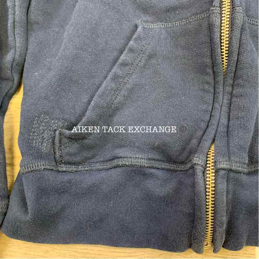 Dover Saddlery Long Sleeve Zip Up Sweatshirt, Large