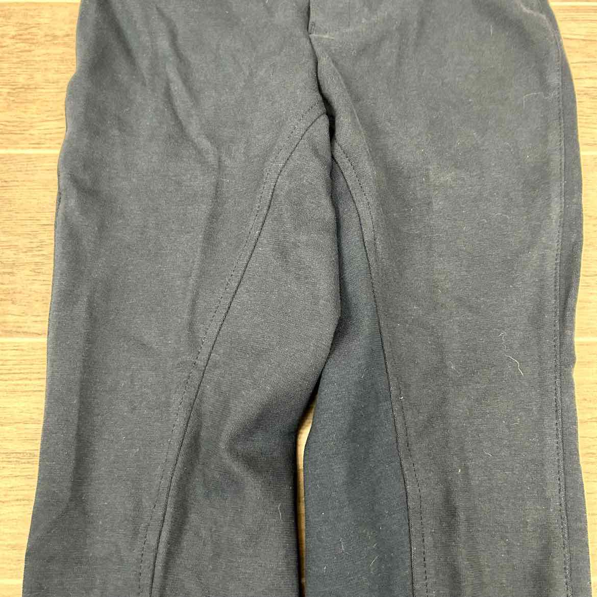 Eqituff Children's Knee Patch Breeches, Navy, Size 12, Brand New