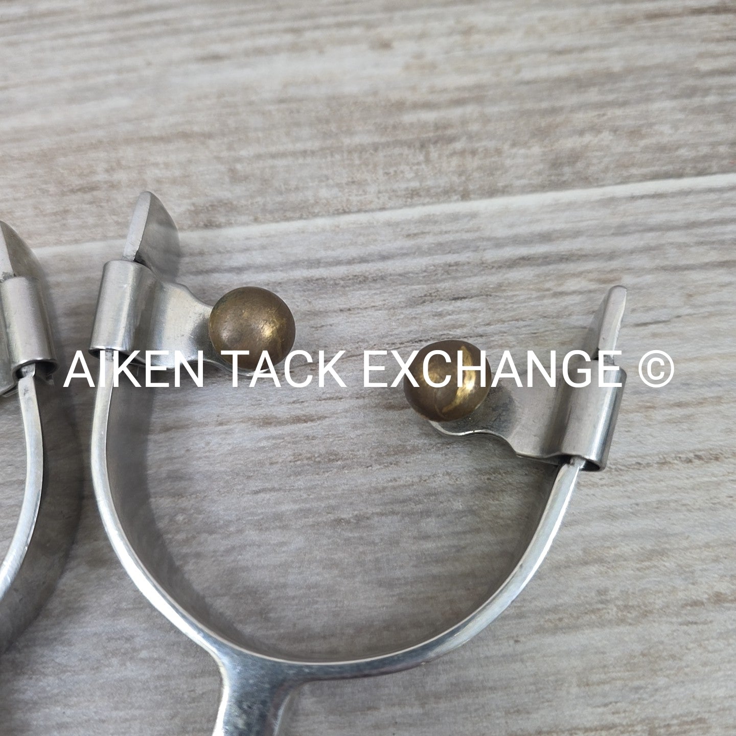 Western Rowel Spurs, No Spur Straps