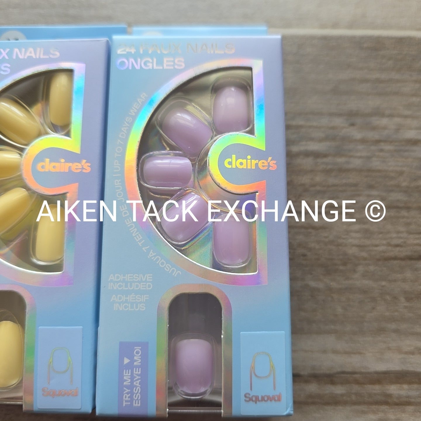 Claire's Press-On Nails (2 Sets) - 24 Count Each (48 Total)