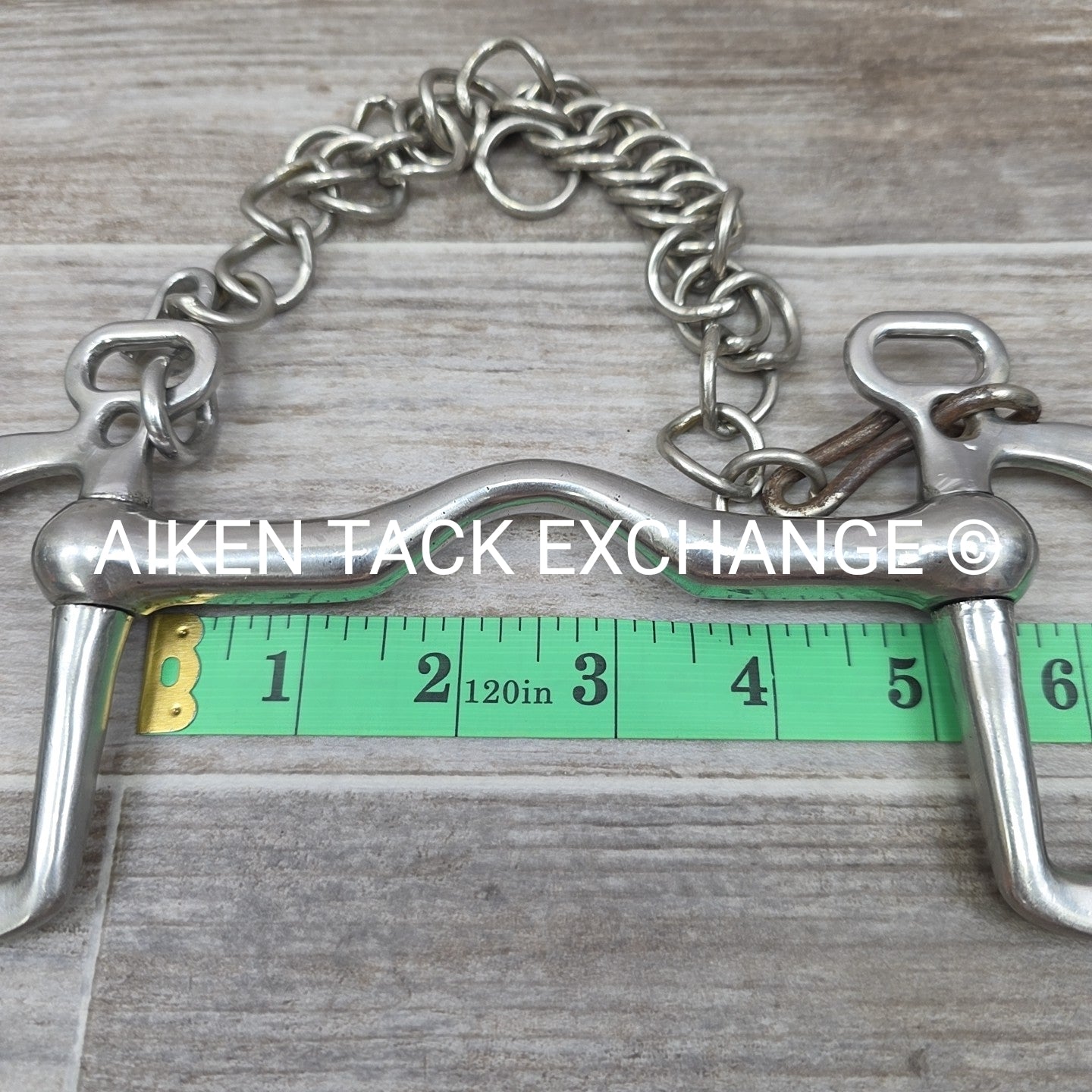 Mullen Mouth Uxeter Kimberwicke Bit, Size 5"