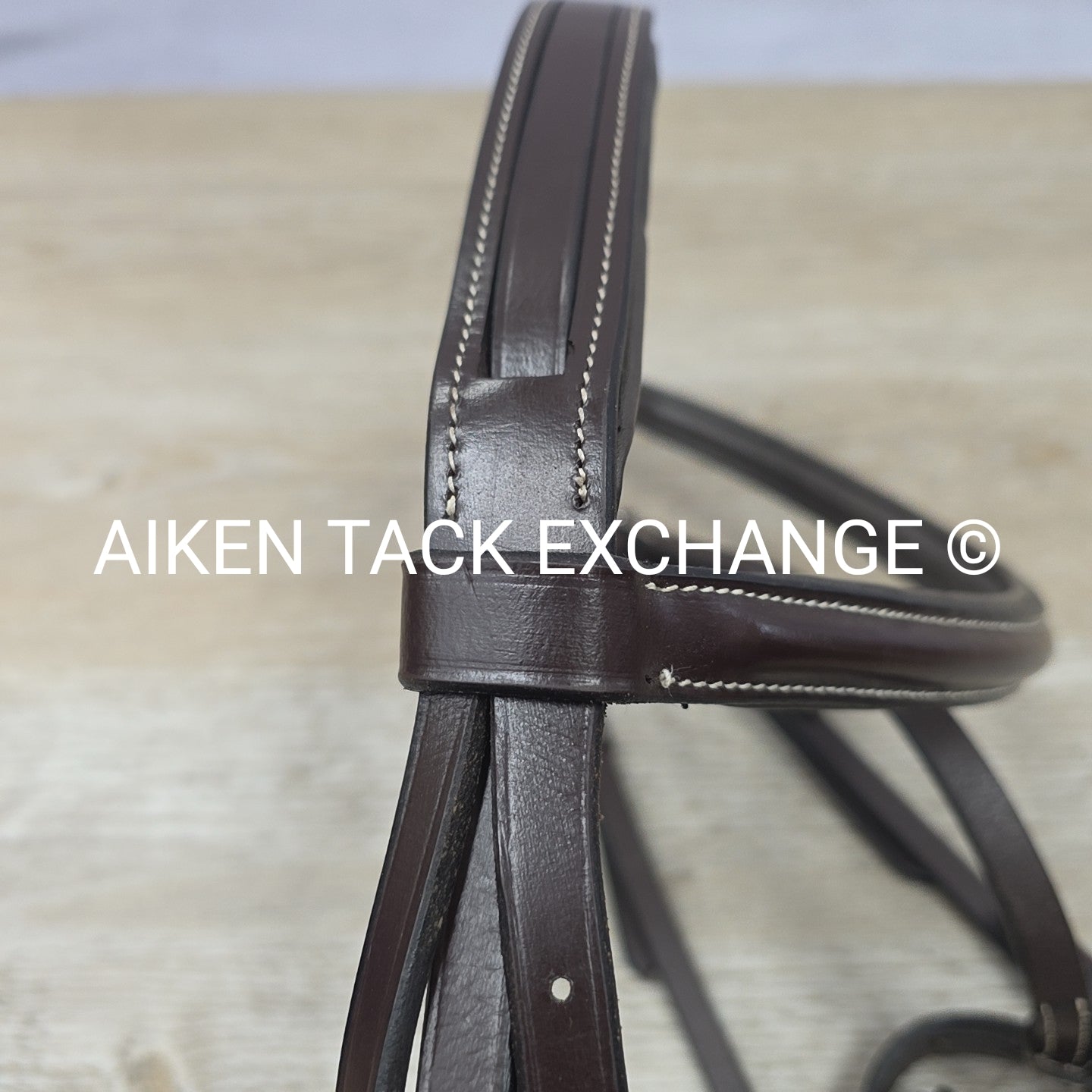 KL Select Black Oak Aster Bridle, No Reins, Oversize