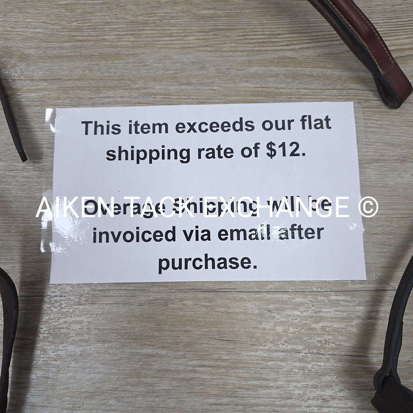 BARGAIN BUNDLE: 2 Plain Raised Nosebands, Size Full, Tory Leather Bitless Noseba