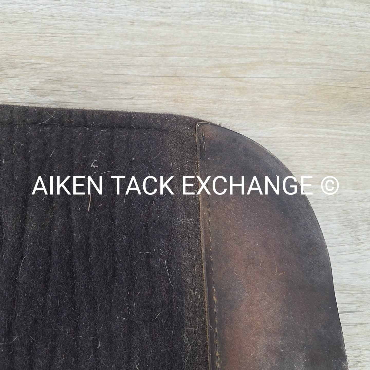 Circle Y Contour Felt Western Saddle Pad