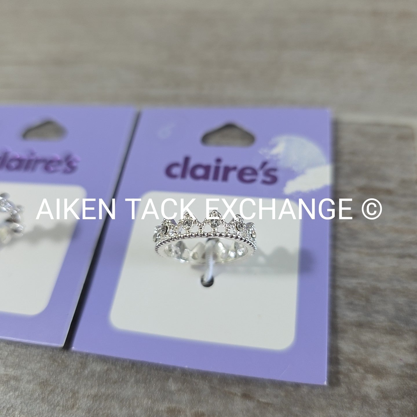 Claire's Rings (2) - Size 6