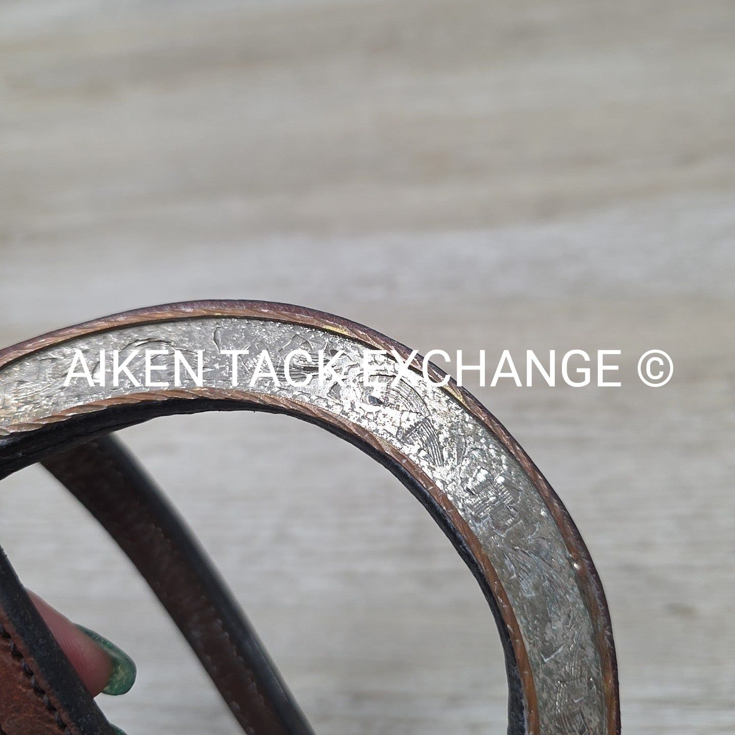 One Ear Headstall, Brown, No Reins