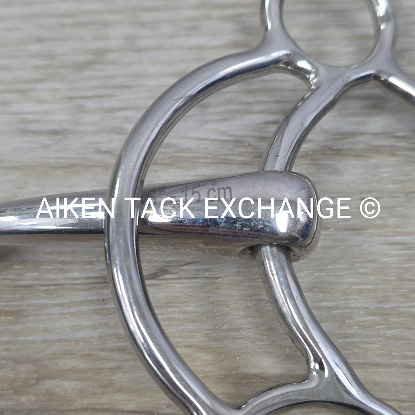 Stubben SteelTec EZ Contol 3 Ring Gag Bit 5.75"