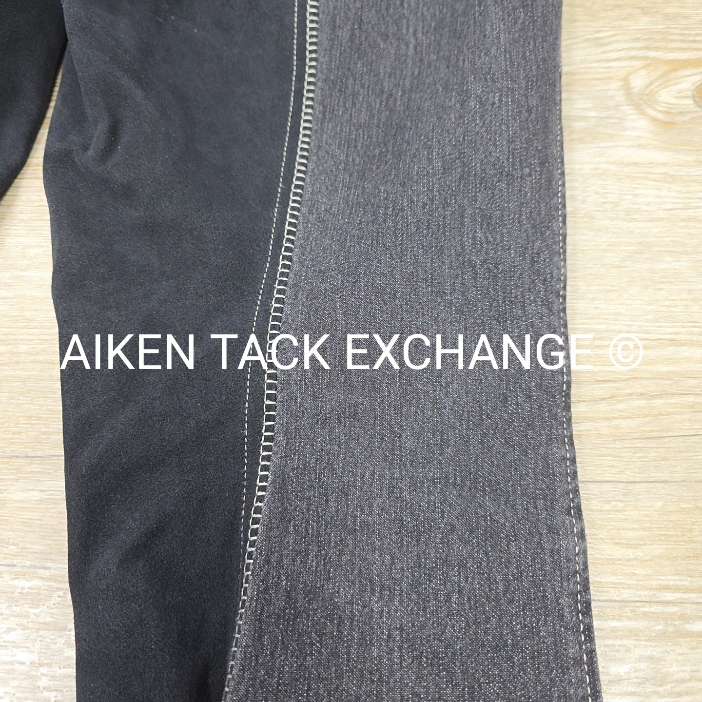 HKM Full Seat Denim Breeches, Size 38