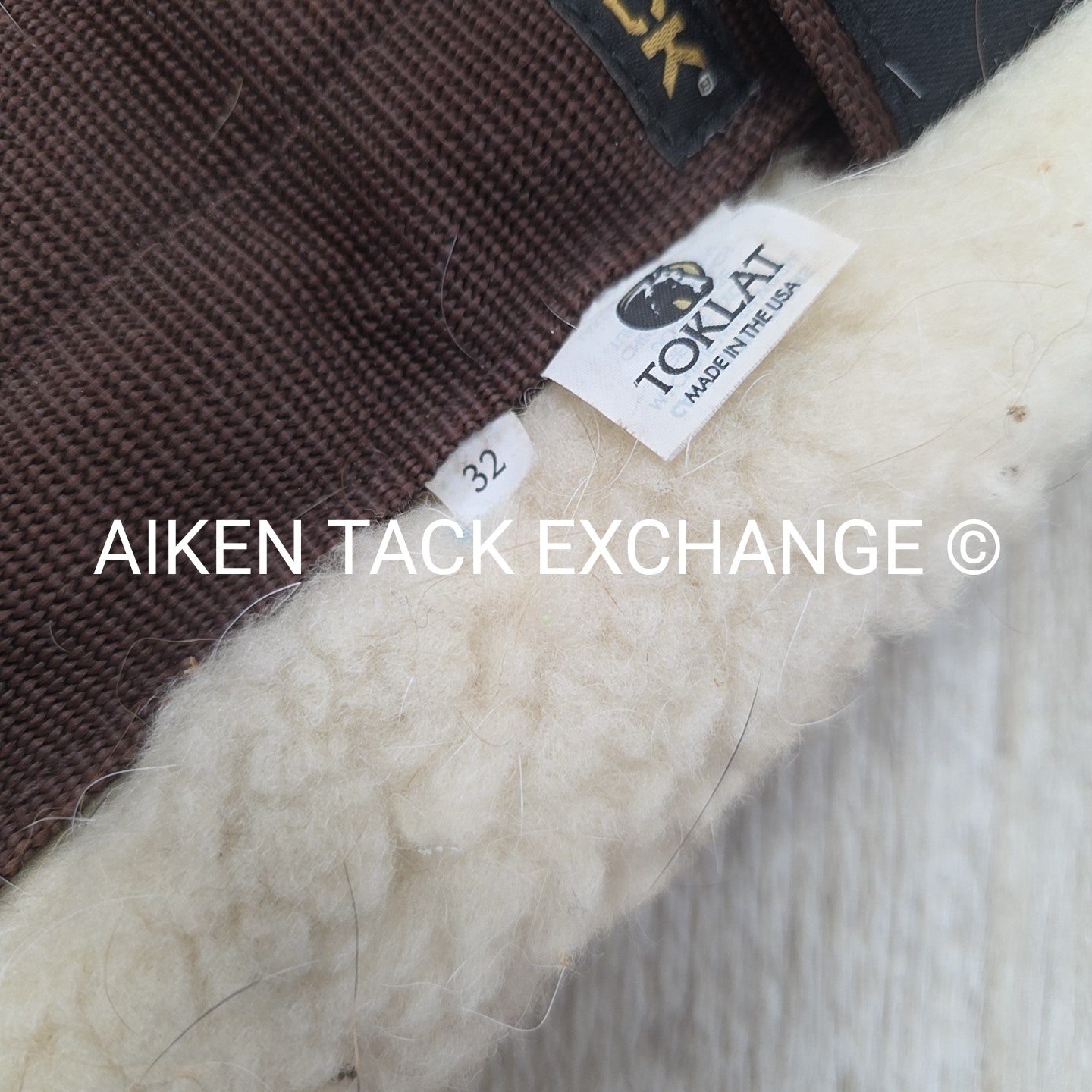 Toklat Woolback Western Cinch, Brown, 32"
