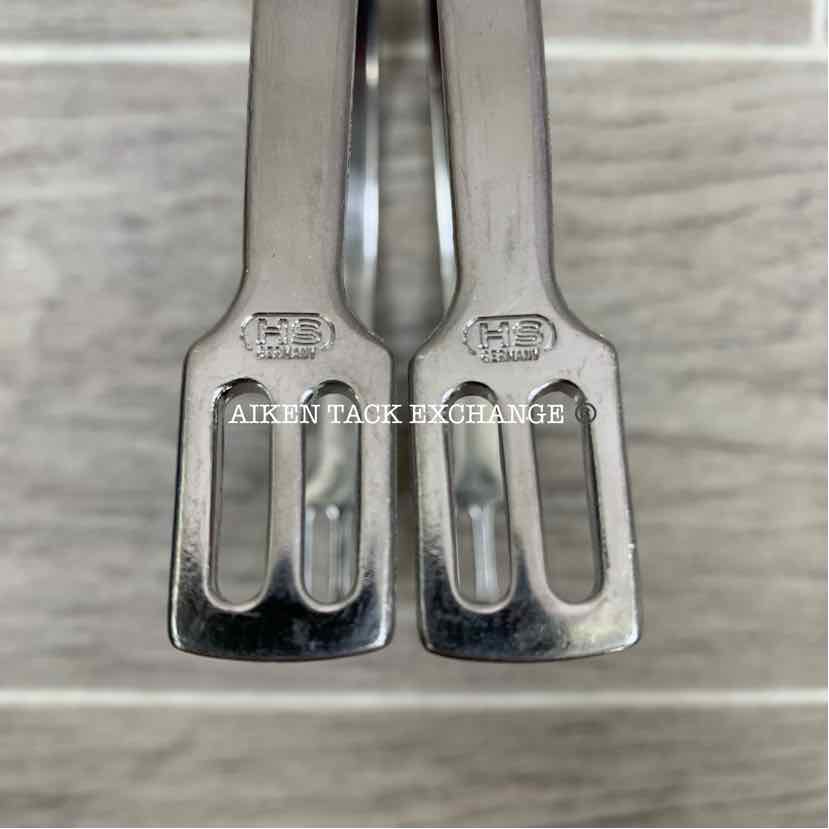 Herm Sprenger Flat Neck Spurs, 40mm