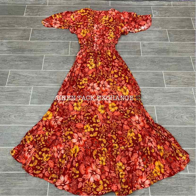 Abel the Label Short Sleeve Maxi Dress, Size XSmall, Brand New
