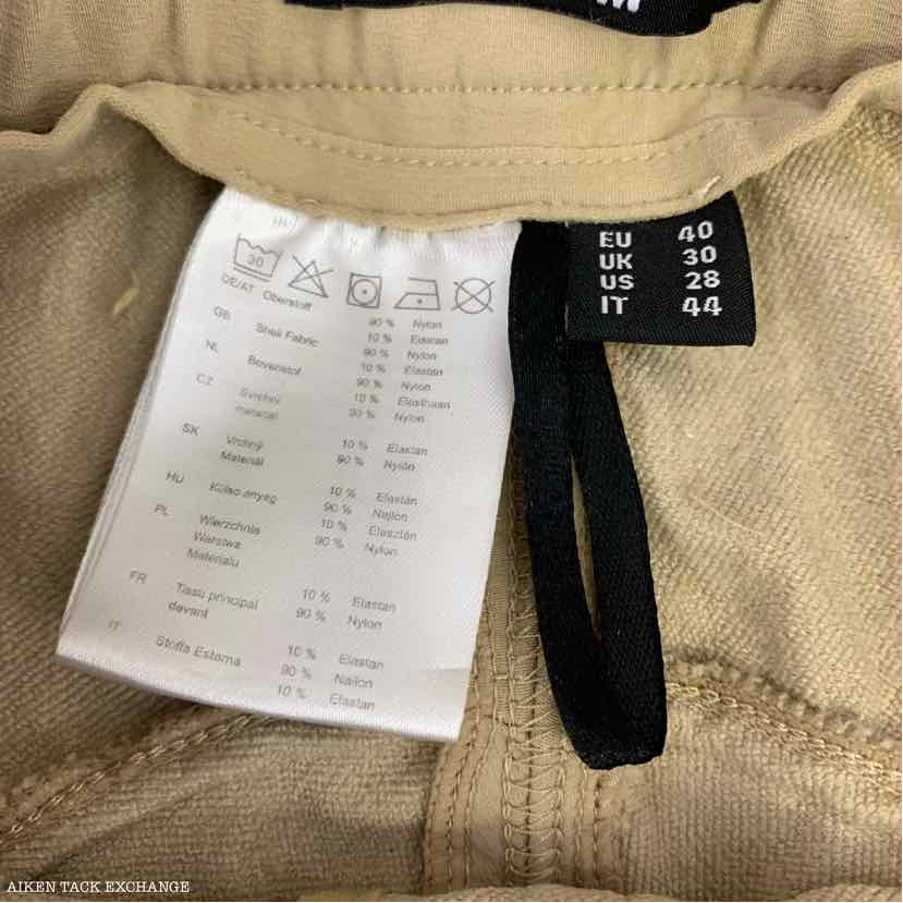 BARGAIN BUNDLE: 2 Pairs of Knee Patch Breeches, Equine Couture & HKM, Size 28