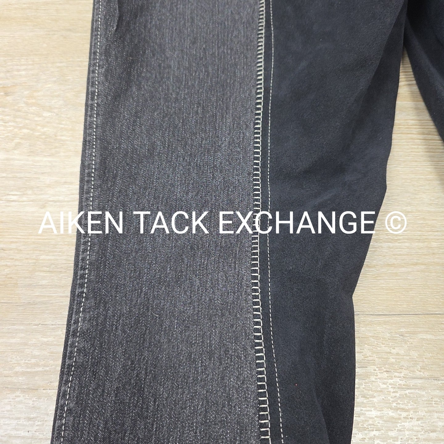HKM Full Seat Denim Breeches, Size 38