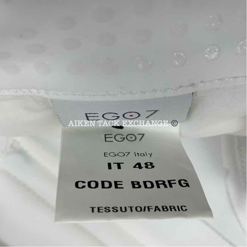 EGO7 Dressage Silicone Full Seat Breeches, Size 48 US 34
