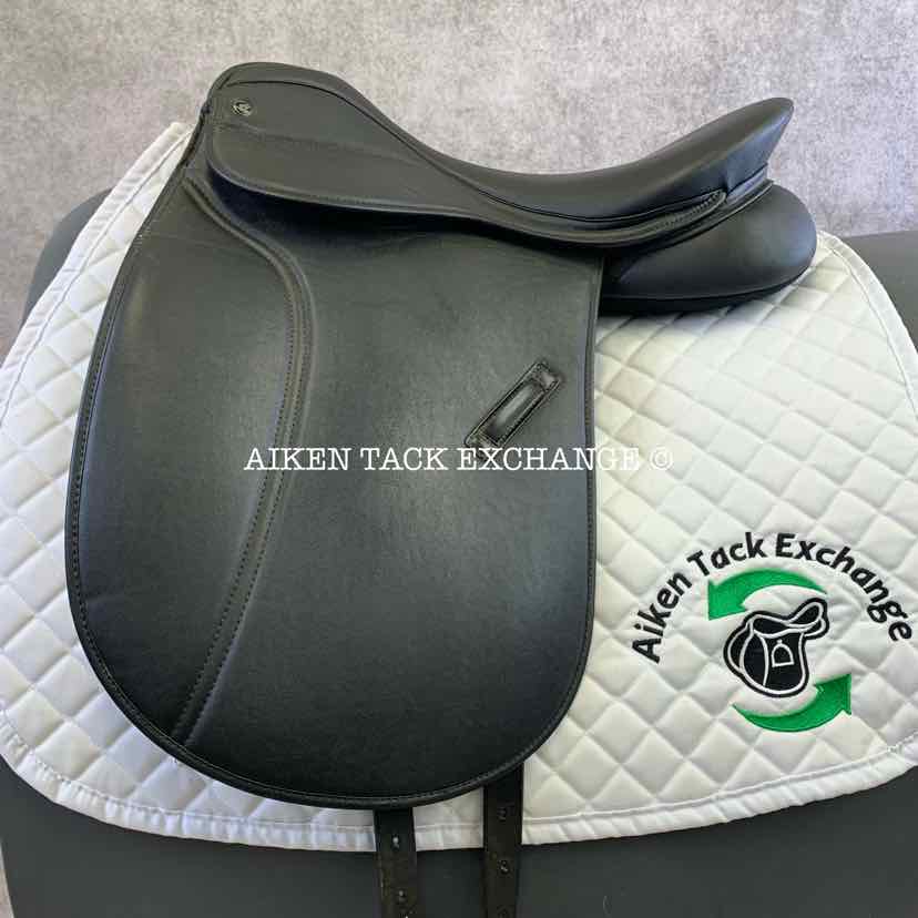 Thorowgood Dressage Saddle, 17 Seat, Medium Tree, Wool Flocked Panels – Aiken  Tack Exchange