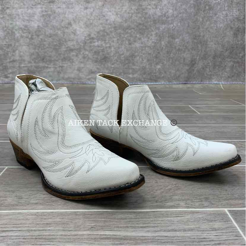 Roper Ava Open Side Western Fashion Bootie, Size 9.5