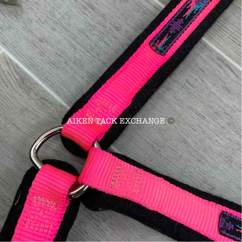Triple E Nylon Breastcollar and Headstall w/ Mohair, Horse