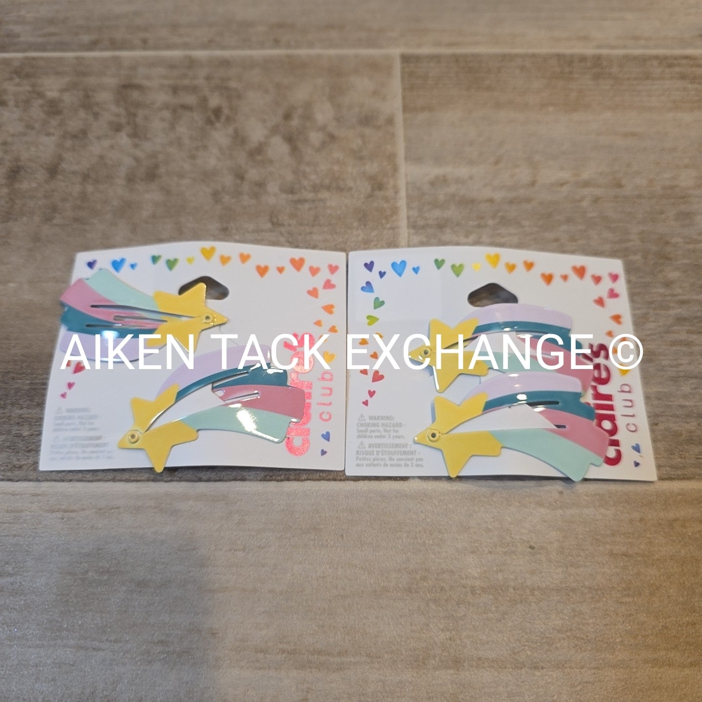 Claire's Hair Clip Bundle - 4 Total