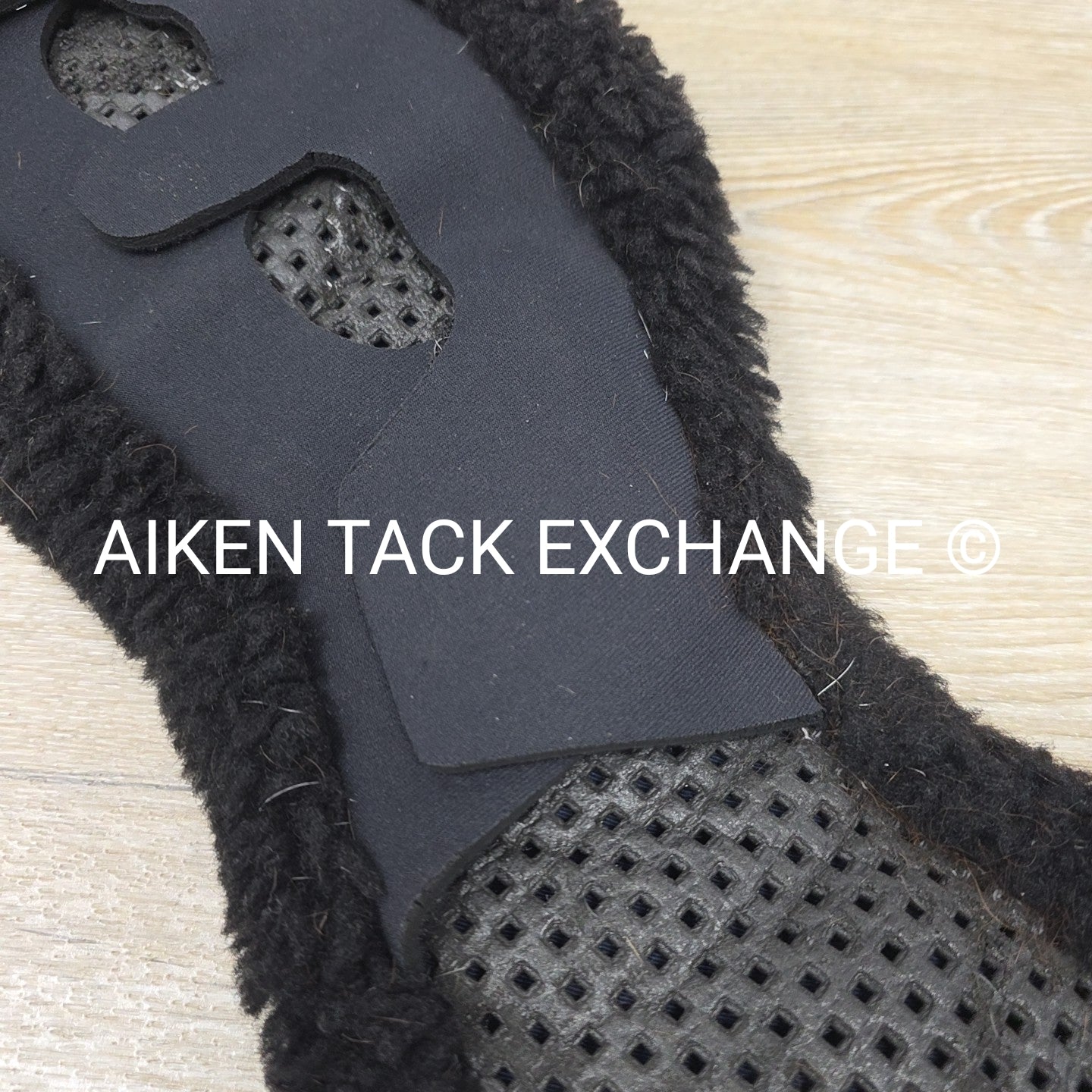 Total Saddle Fit Fleece Girth Cover, Black, 28"