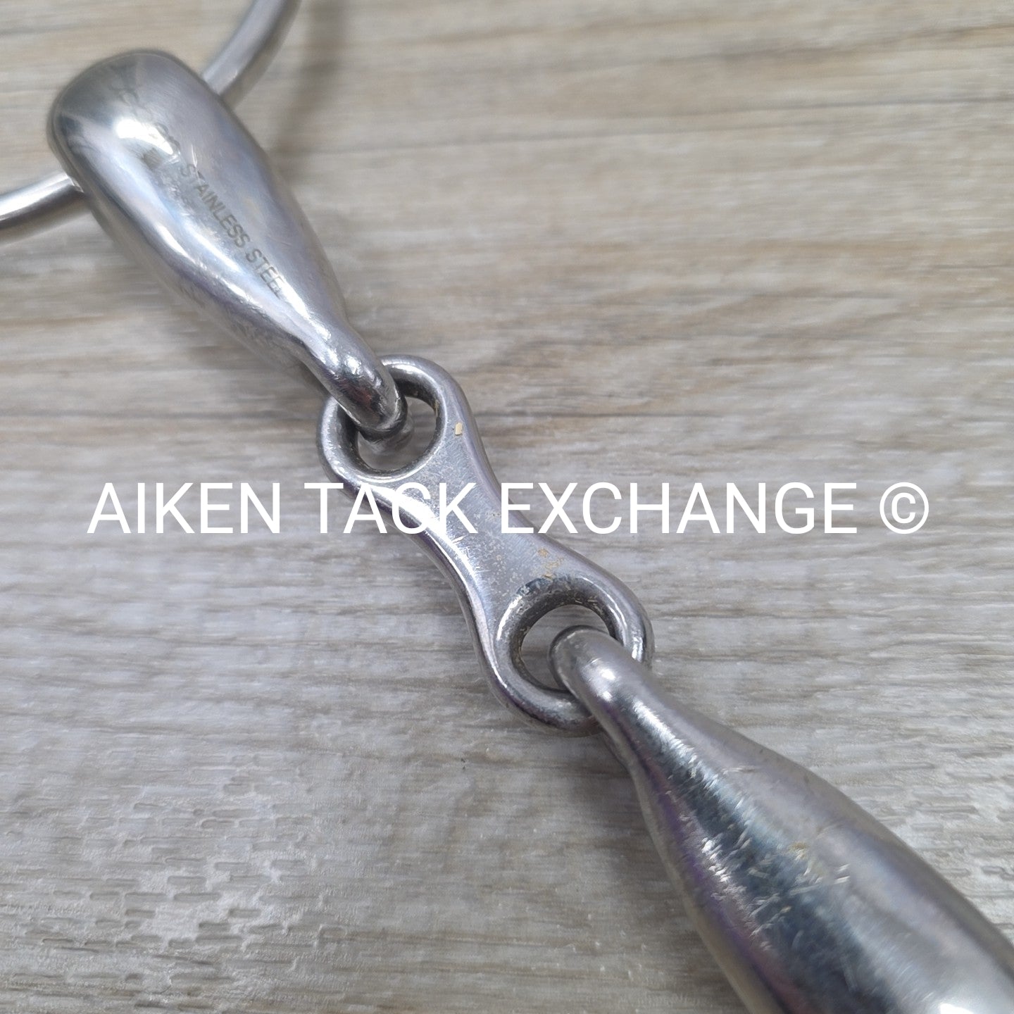 Stubben Hollow French Link Loose Ring Bit 5"