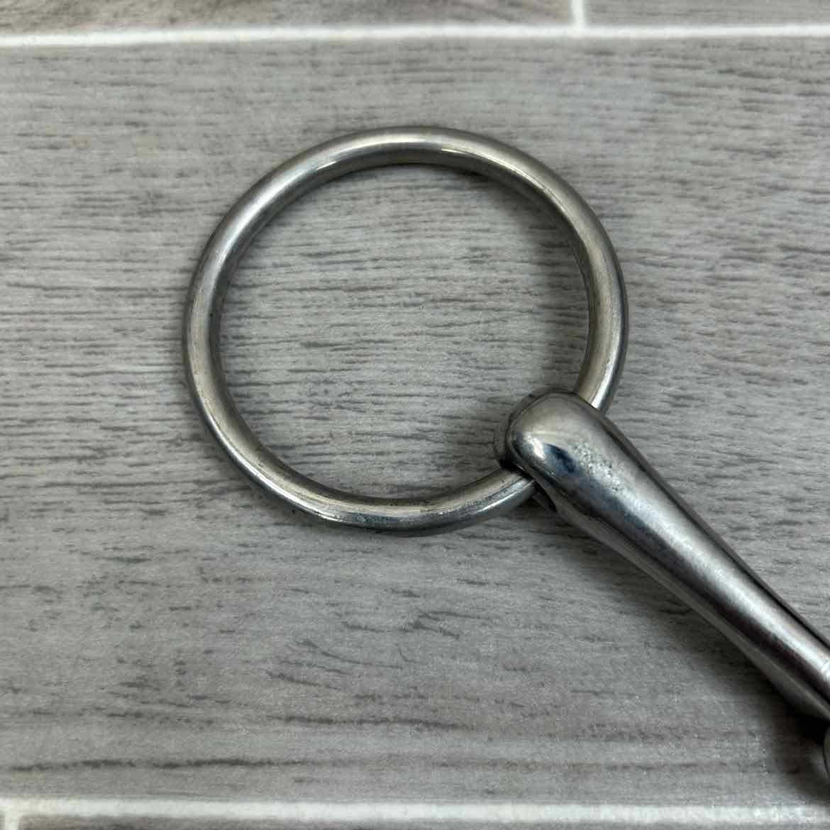 French Link Loose Ring Bradoon Bit 5"