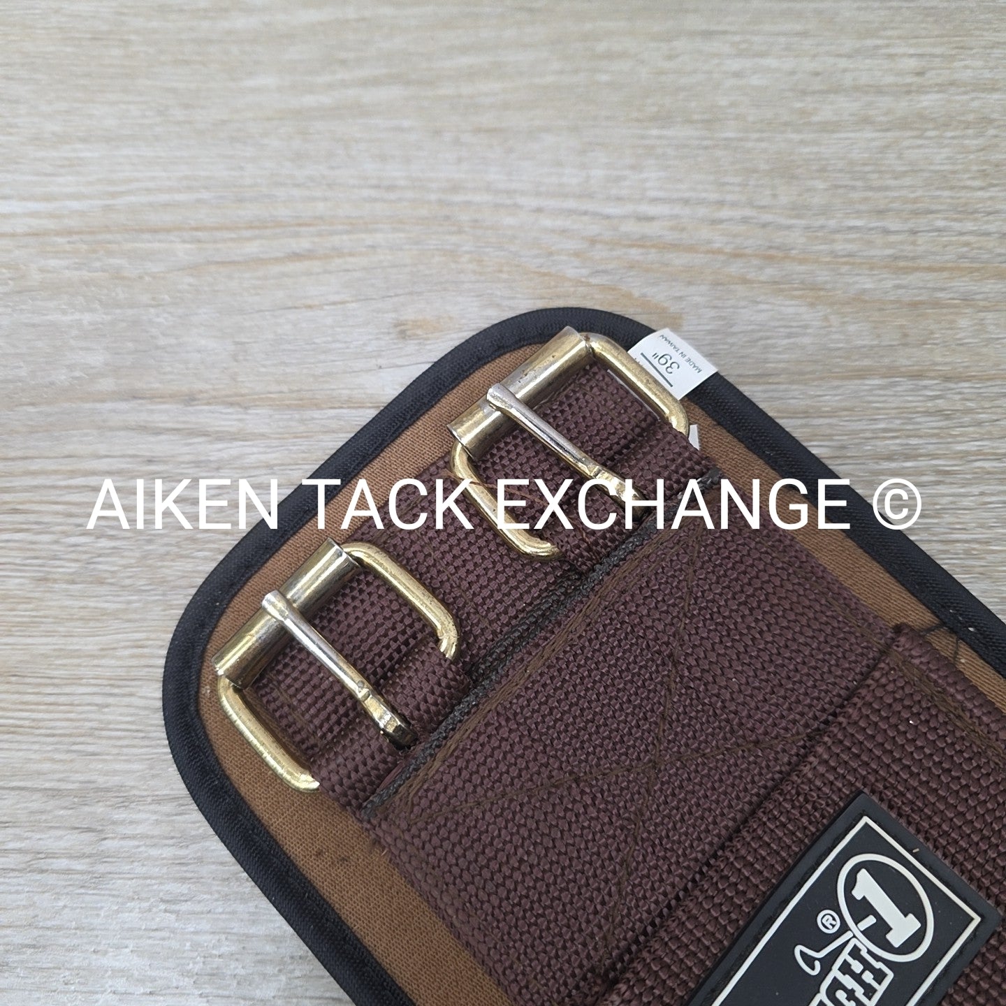 Tough 1 Australian Outrider Girth, Brown, 40" (Strap Has Been Cut)