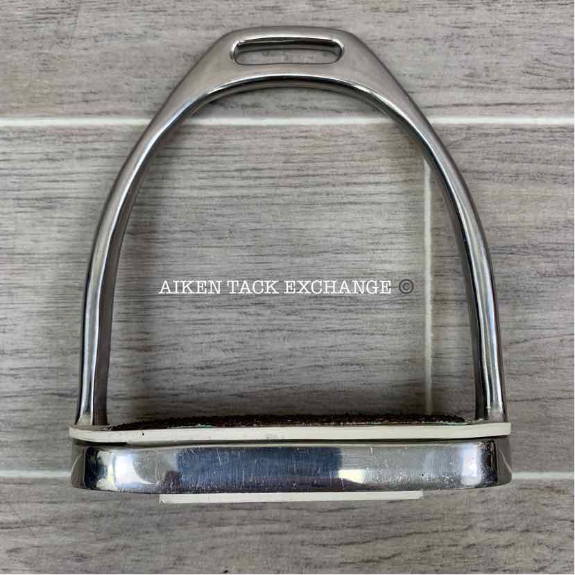 Fillis Stirrup Irons with Korsteel Sure Grip Non-Slip Pads, 4.5"