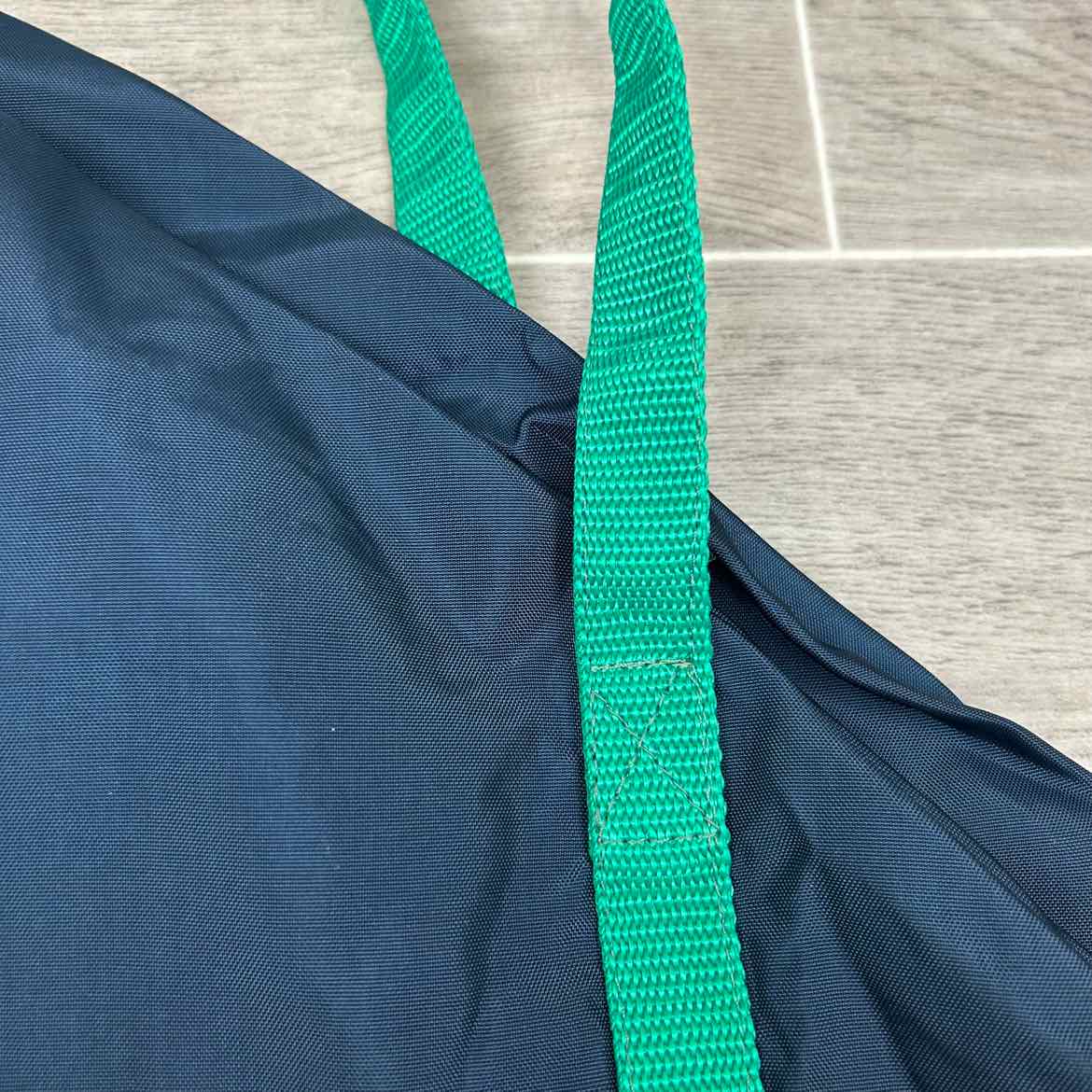 Fleece Lined Saddle Carrier Case with Monogram Embroidery