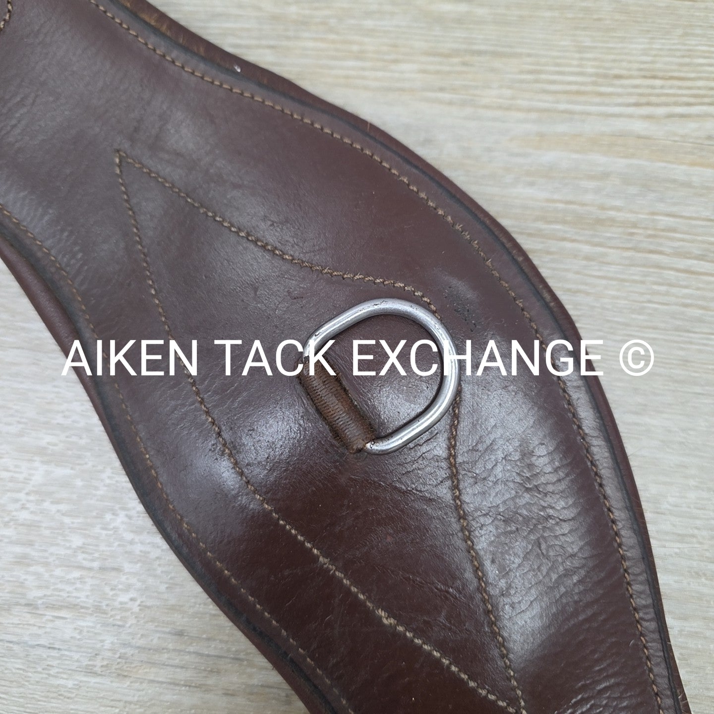 HDR Pro Contoured Leather Girth, Brown, 48"