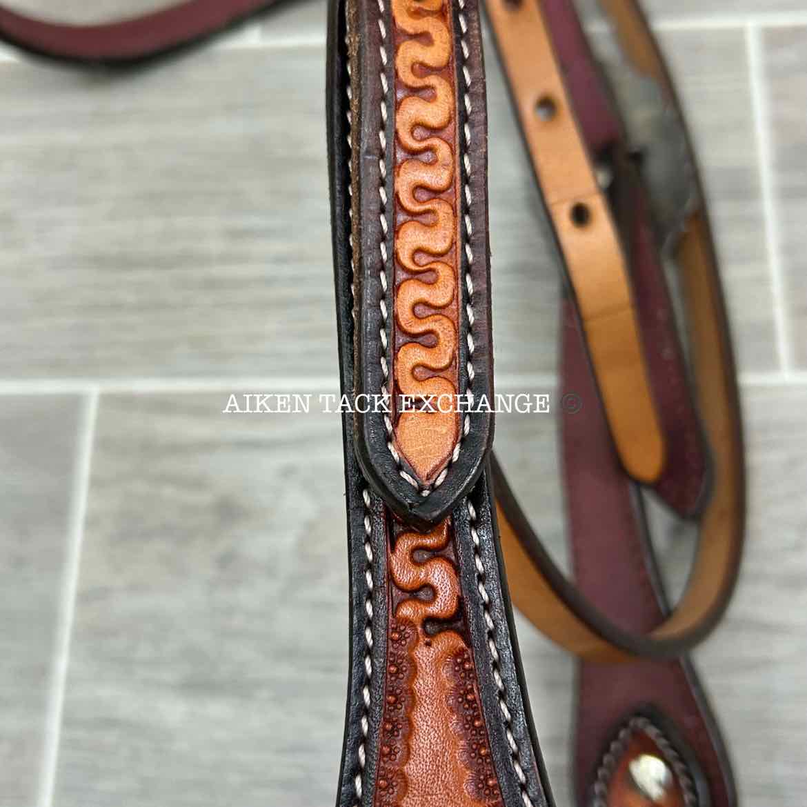 Browband Western Headstall with Bling