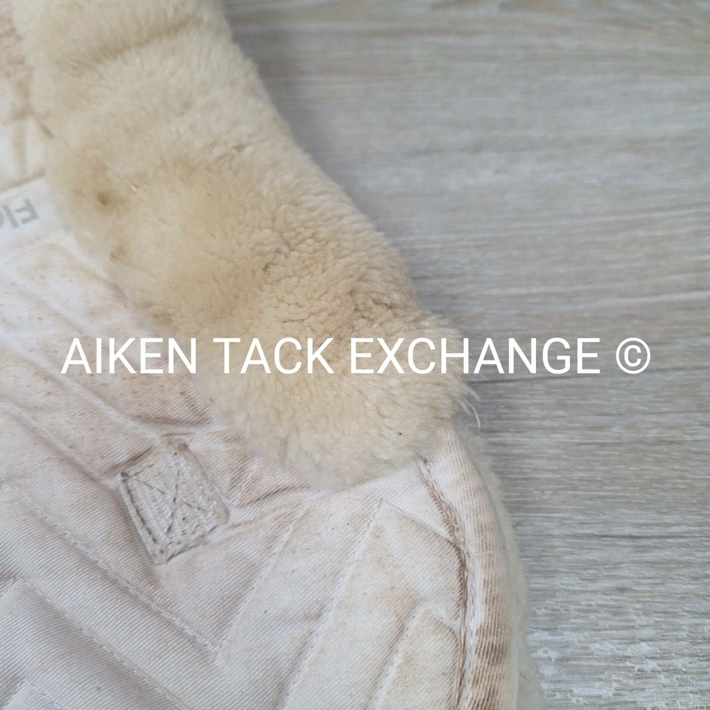 Fleeceworks Sheepskin Classic All Purpose Half Pad with Rolled Edges, Size Pony