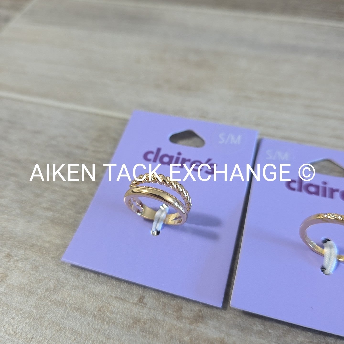 Claire's Rings (2) - Size S/M