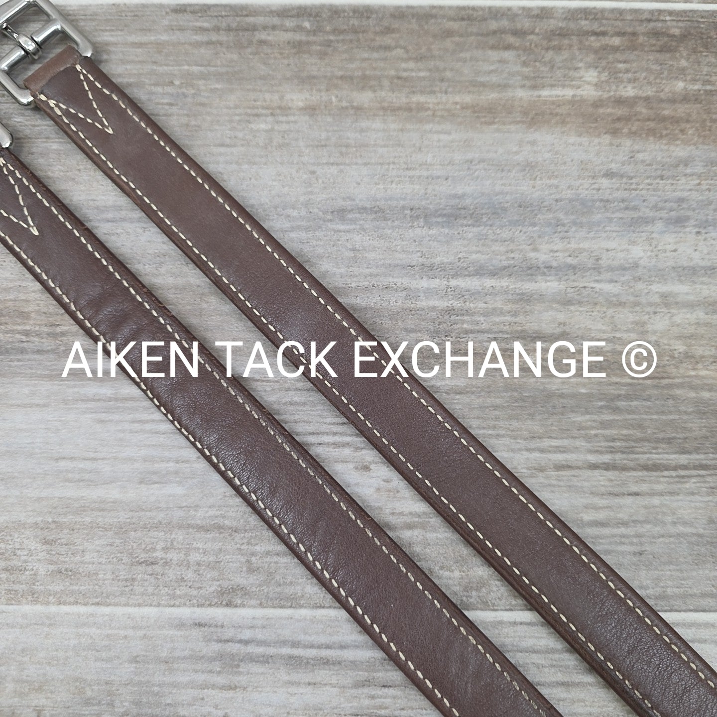 Arion Stirrup Leathers, Brown, Size 54"