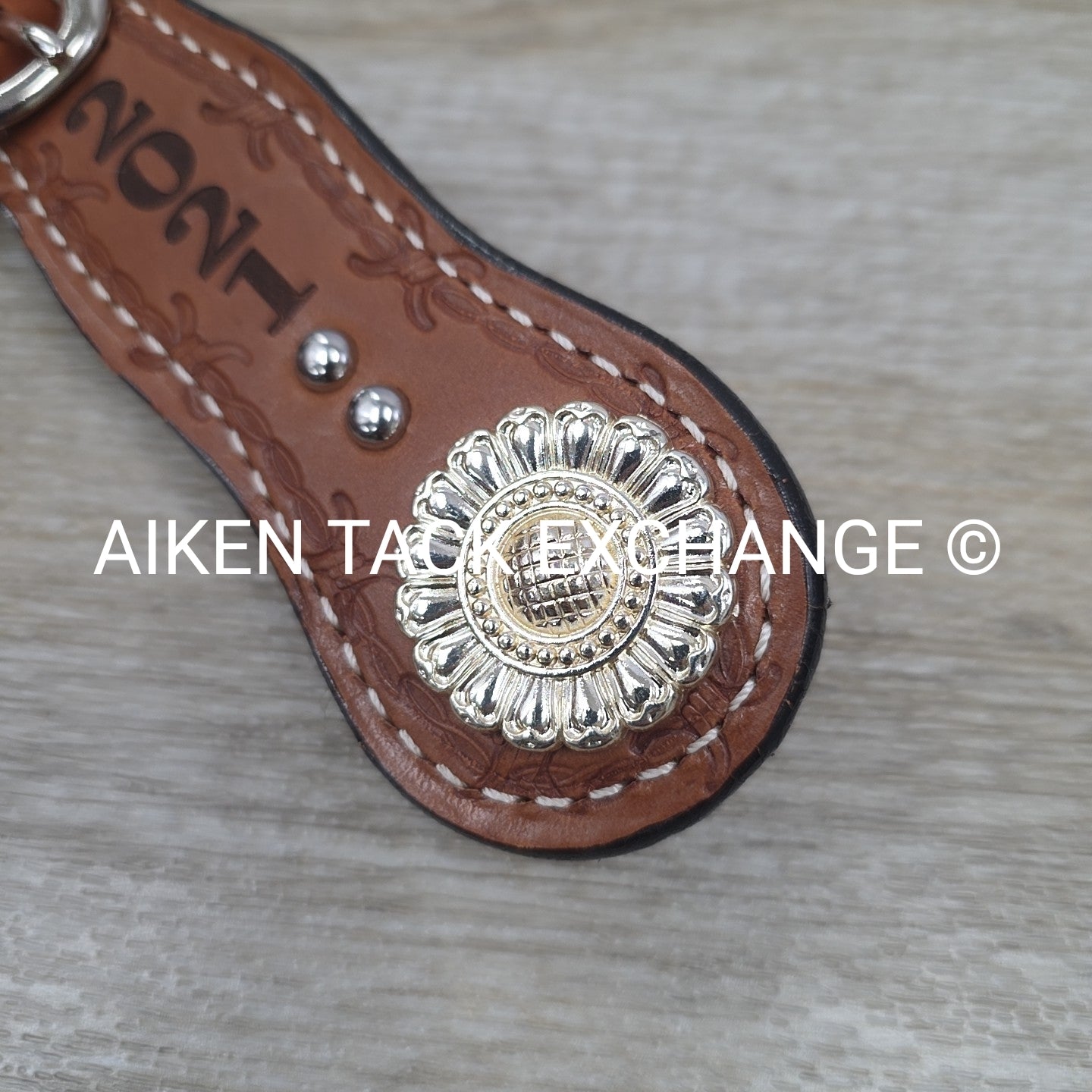 One Ear Western Bridle with Matching Wither Strap