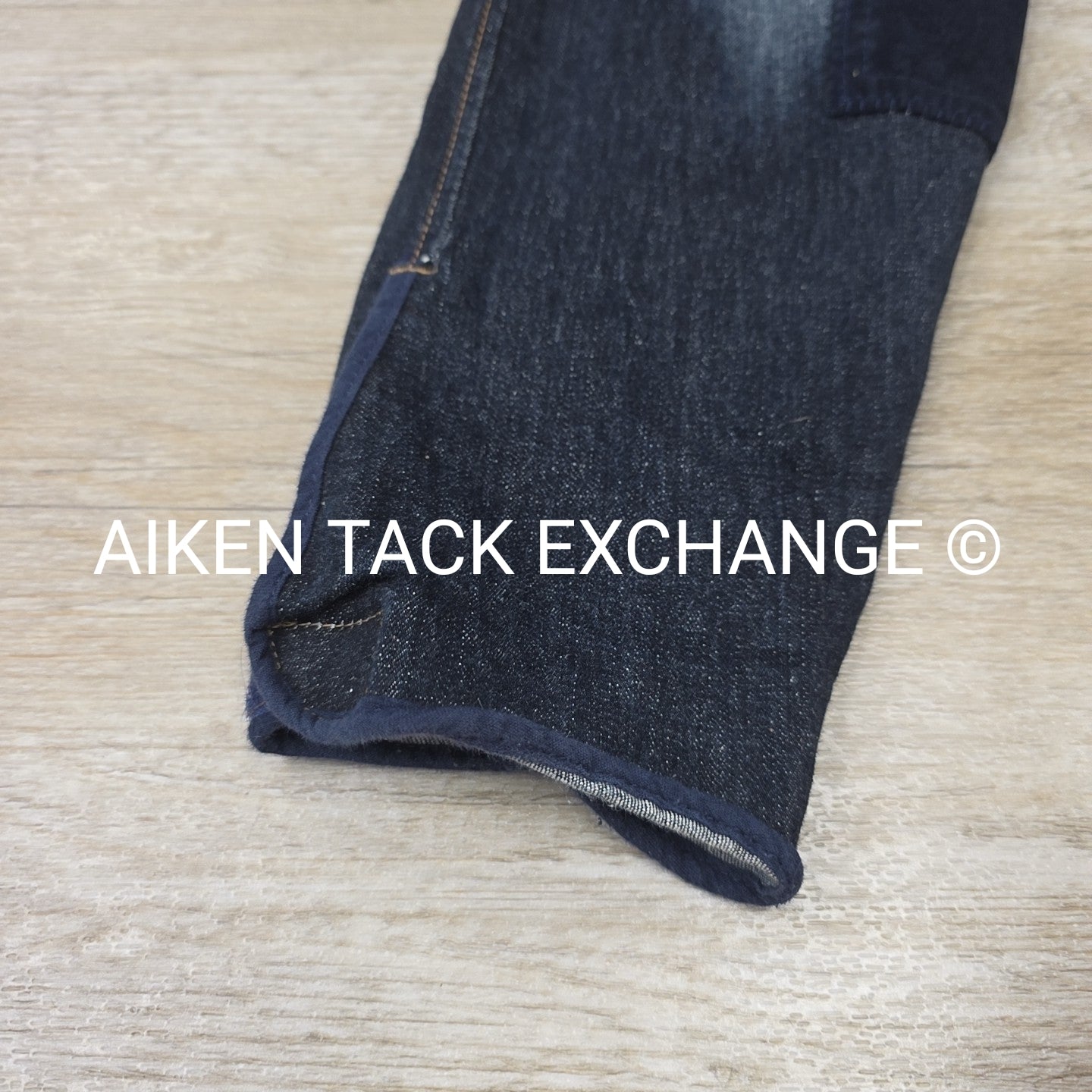 Ovation Denim Full Seat Breeches, Size 34