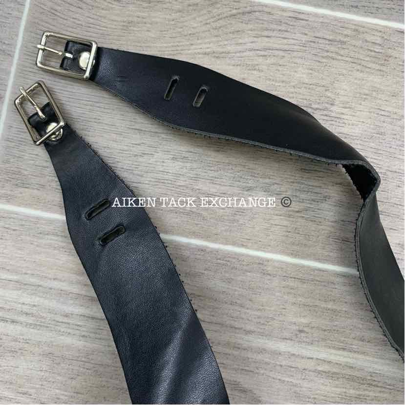 Garter Jodphur Straps, Black